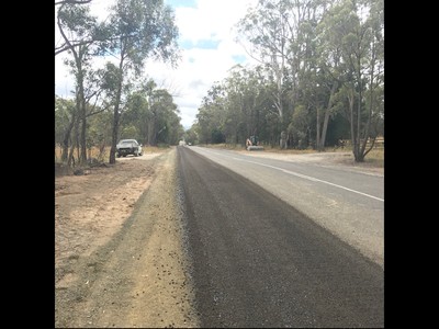 Road Widening Works - Oallen Ford Rd, Bungonia. 